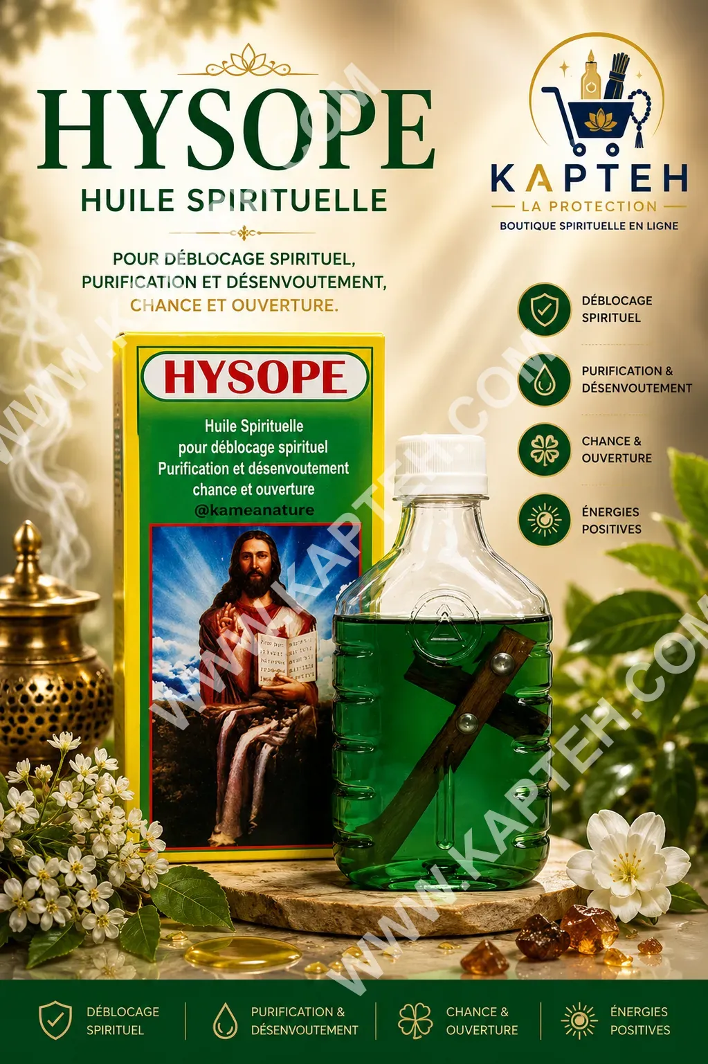 Huile Spirituelle Hysope