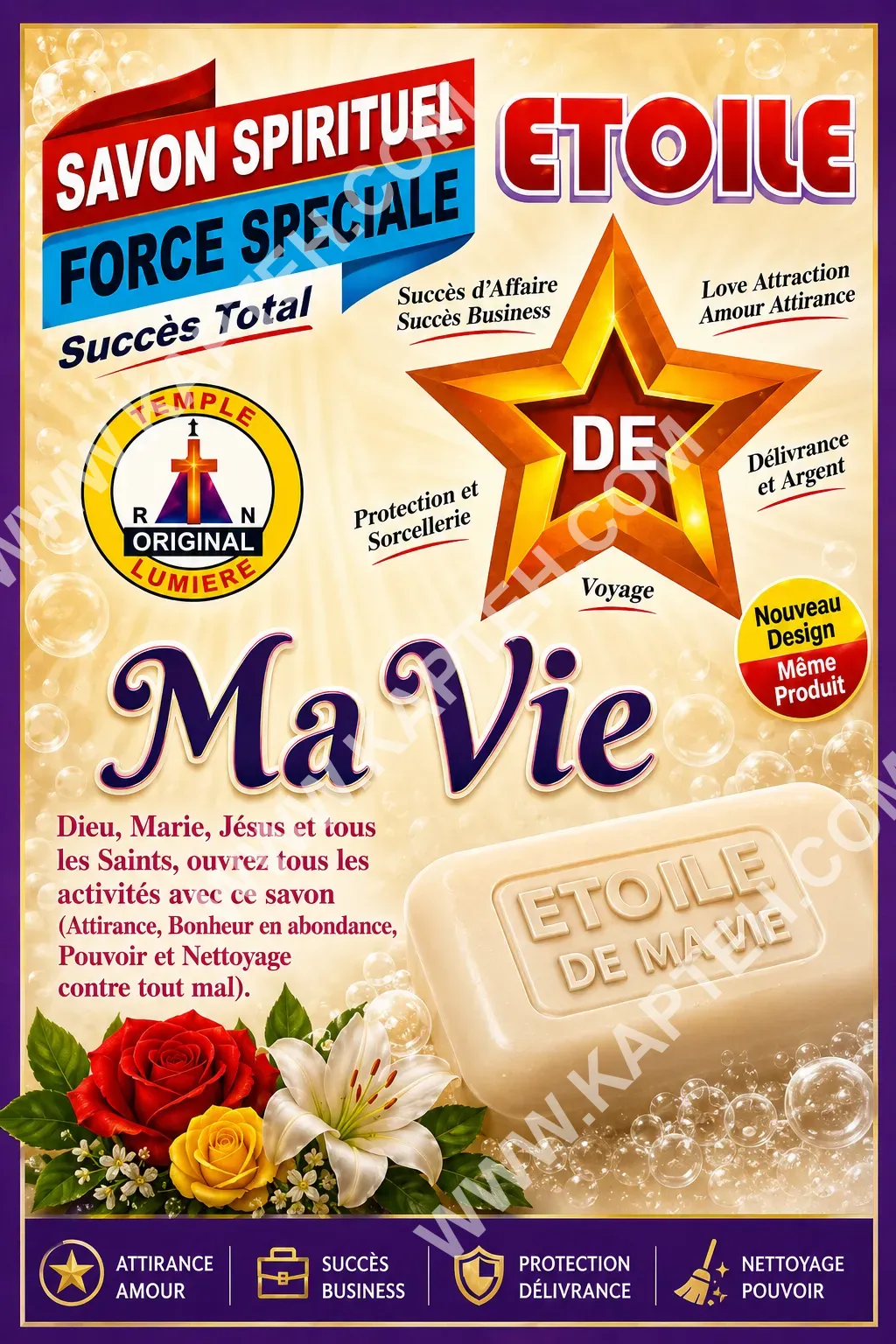 Savon Spirituel Etoile de Ma Vie